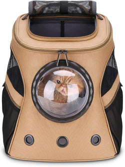 Large Pet Carrier Backpack – Bubble Backpack Carrier for Cats & Puppies, Airline-Approved