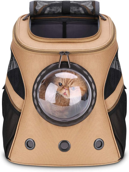 Large Pet Carrier Backpack – Bubble Backpack Carrier for Cats & Puppies, Airline-Approved