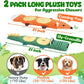 Durable Dog Chew Toys 3 Pack – Squeaky, No Stuffing, for Small & Medium Dogs